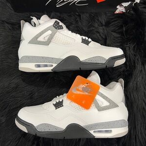 JORDAN 4 RETRO | White Cement (2025) | Size 11.5M | DS OG ALL | Damaged Box